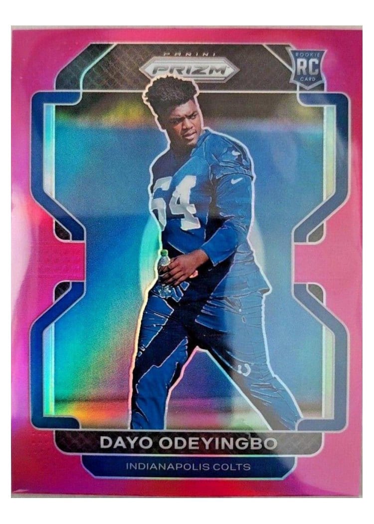 2021 Panini Prizm Base Set Dayo Odeyingbo #387 card