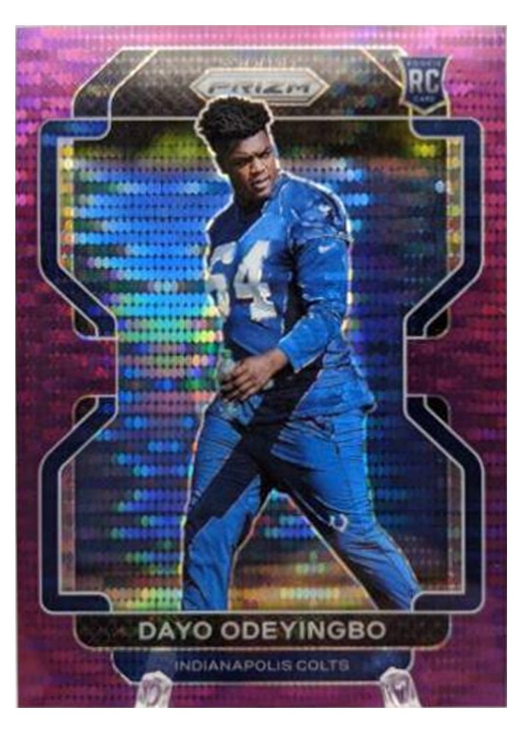 2021 Panini Prizm Base Set Dayo Odeyingbo #387 card