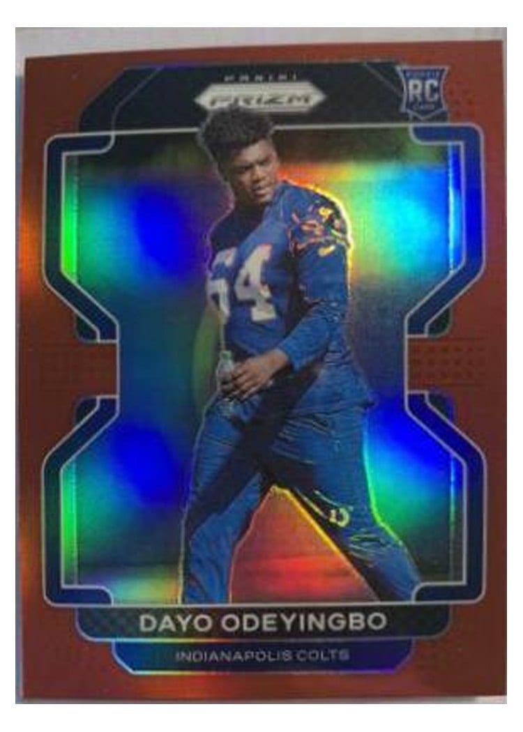 2021 Panini Prizm Base Set Dayo Odeyingbo #387 card