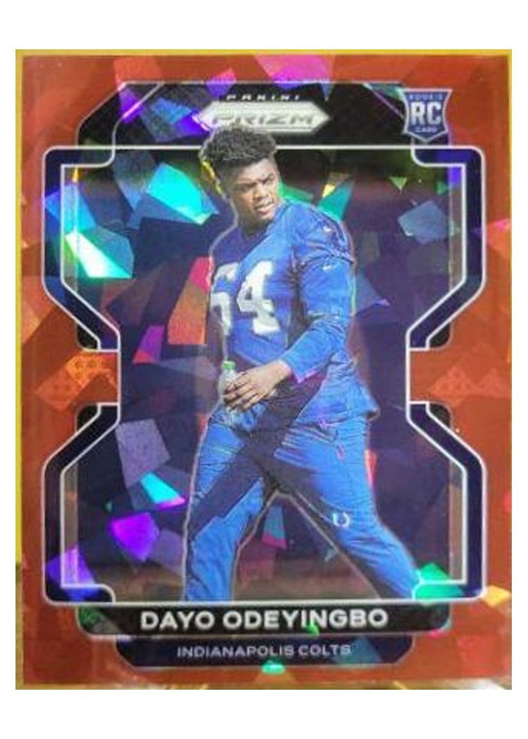 2021 Panini Prizm Base Set Dayo Odeyingbo #387 card