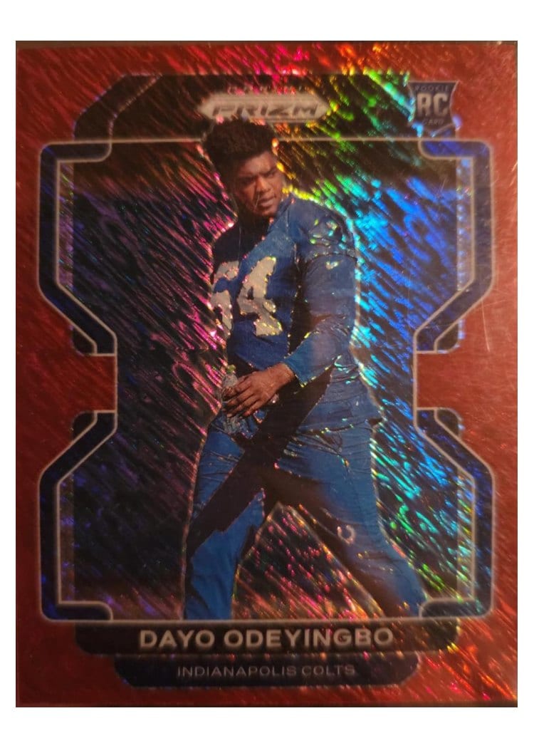 2021 Panini Prizm Base Set Dayo Odeyingbo #387 card