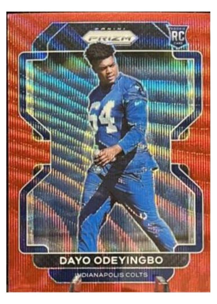 2021 Panini Prizm Base Set Dayo Odeyingbo #387 card