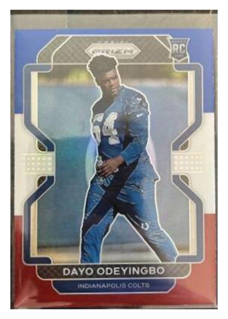 2021 Panini Prizm Base Set Dayo Odeyingbo #387 card