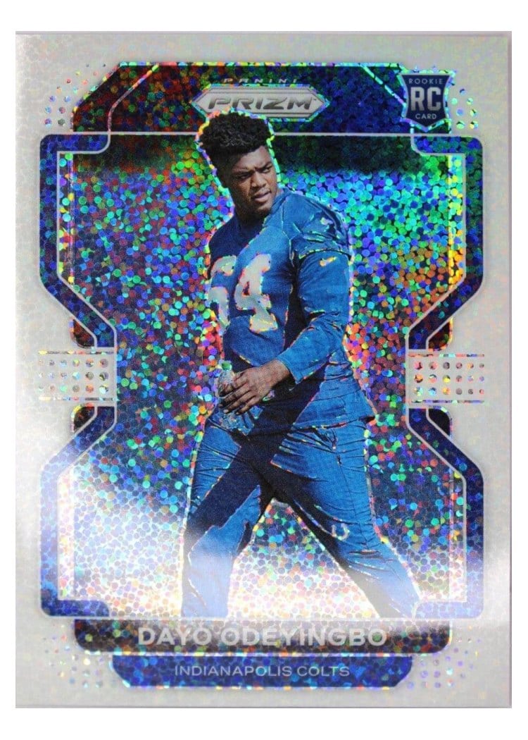 2021 Panini Prizm Base Set Dayo Odeyingbo #387 card