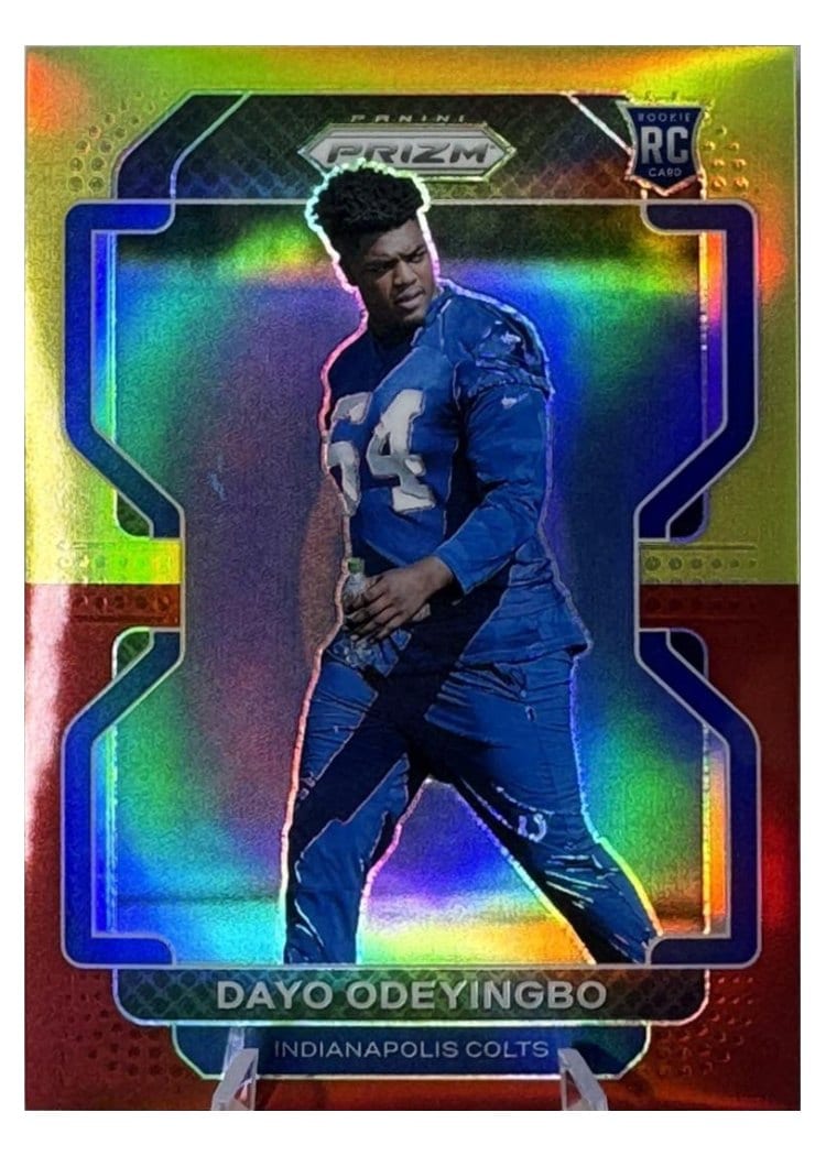 2021 Panini Prizm Base Set Dayo Odeyingbo #387 card