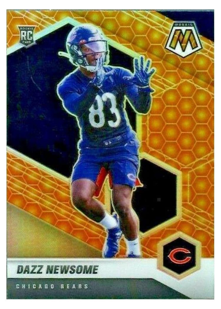 2021 Panini Mosaic Base Set Dazz Newsome #396 card