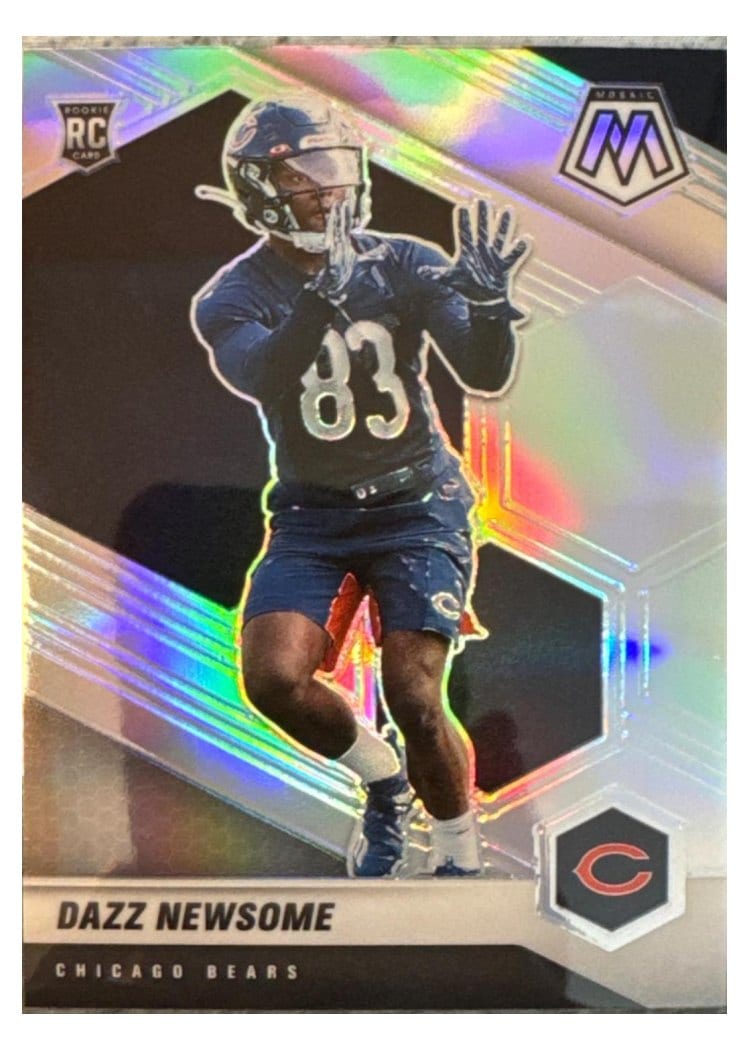 2021 Panini Mosaic Base Set Dazz Newsome #396 card