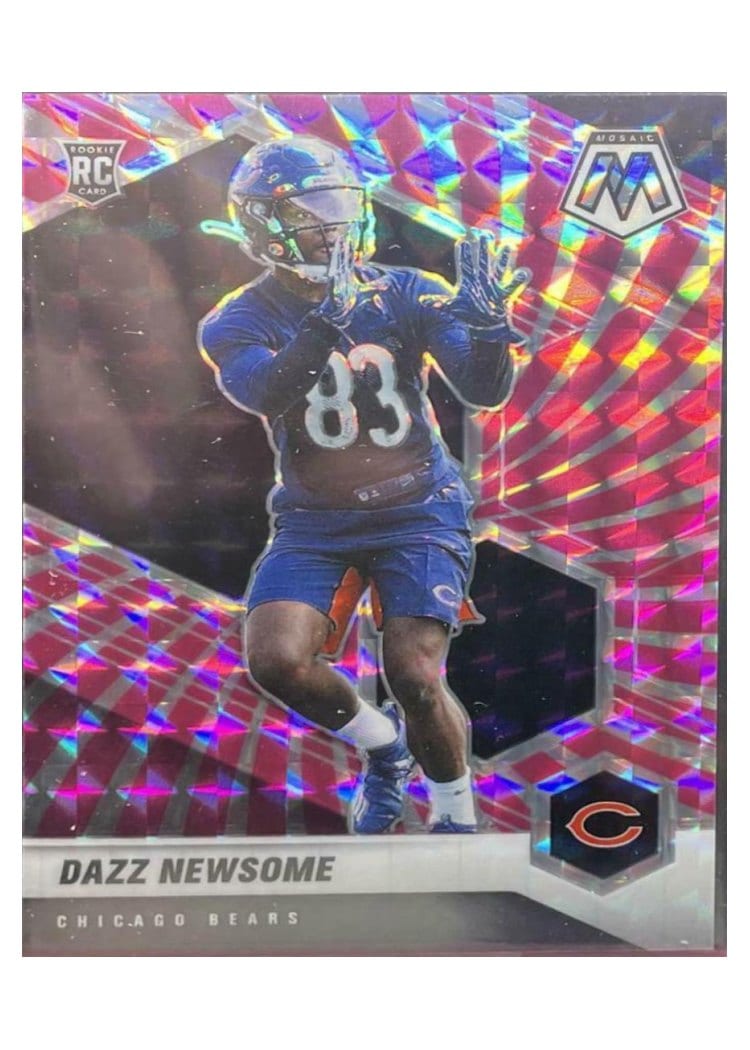 2021 Panini Mosaic Base Set Dazz Newsome #396 card