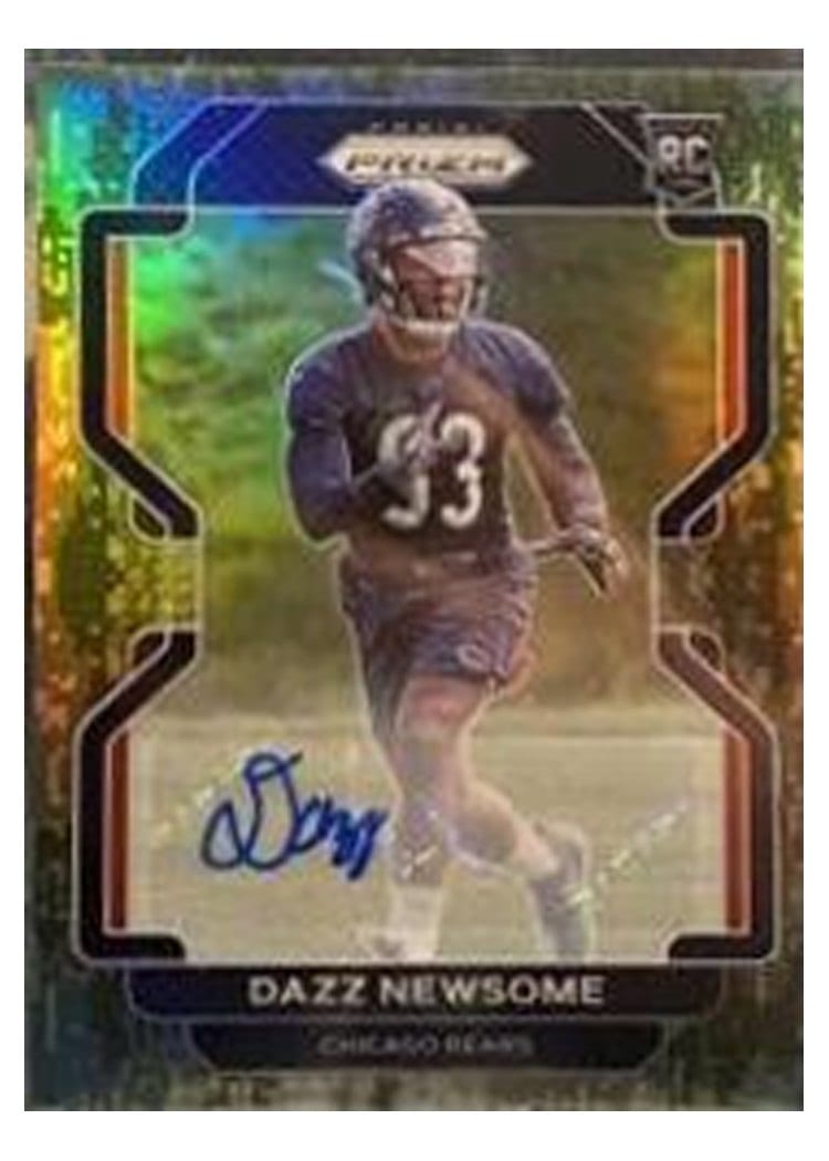 2021 Panini Prizm Base Set Dazz Newsome #427 card