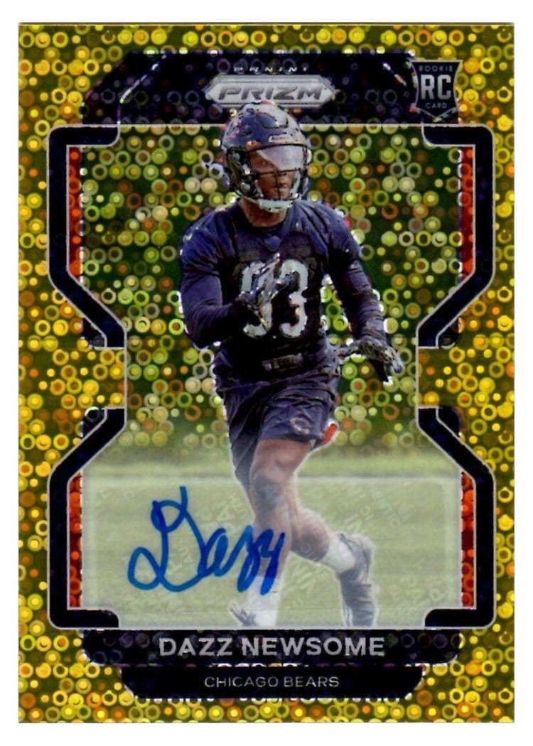 2021 Panini Prizm Base Set Dazz Newsome #427 card