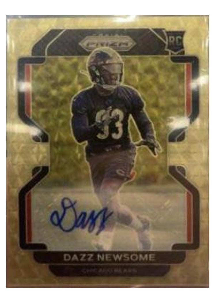 2021 Panini Prizm Base Set Dazz Newsome #427 card