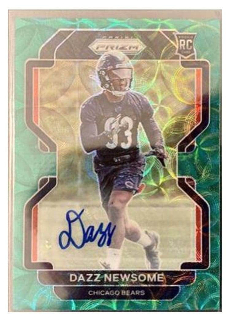 2021 Panini Prizm Base Set Dazz Newsome #427 card