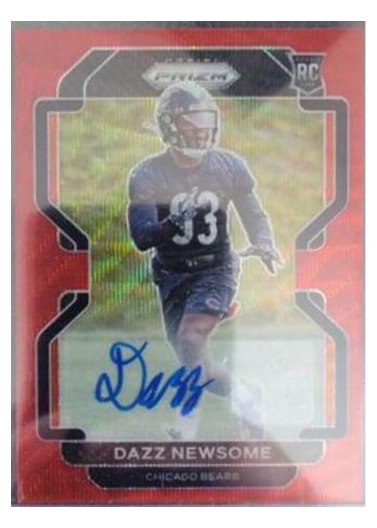 2021 Panini Prizm Base Set Dazz Newsome #427 card