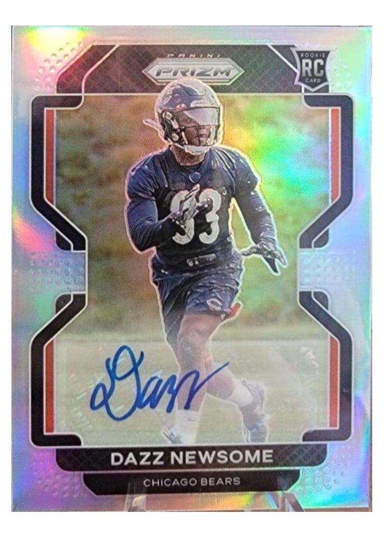 2021 Panini Prizm Base Set Dazz Newsome #427 card