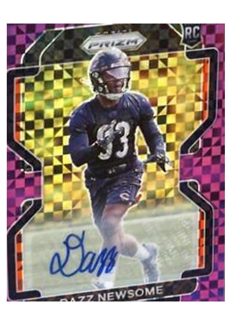 2021 Panini Prizm Base Set Dazz Newsome #427 card