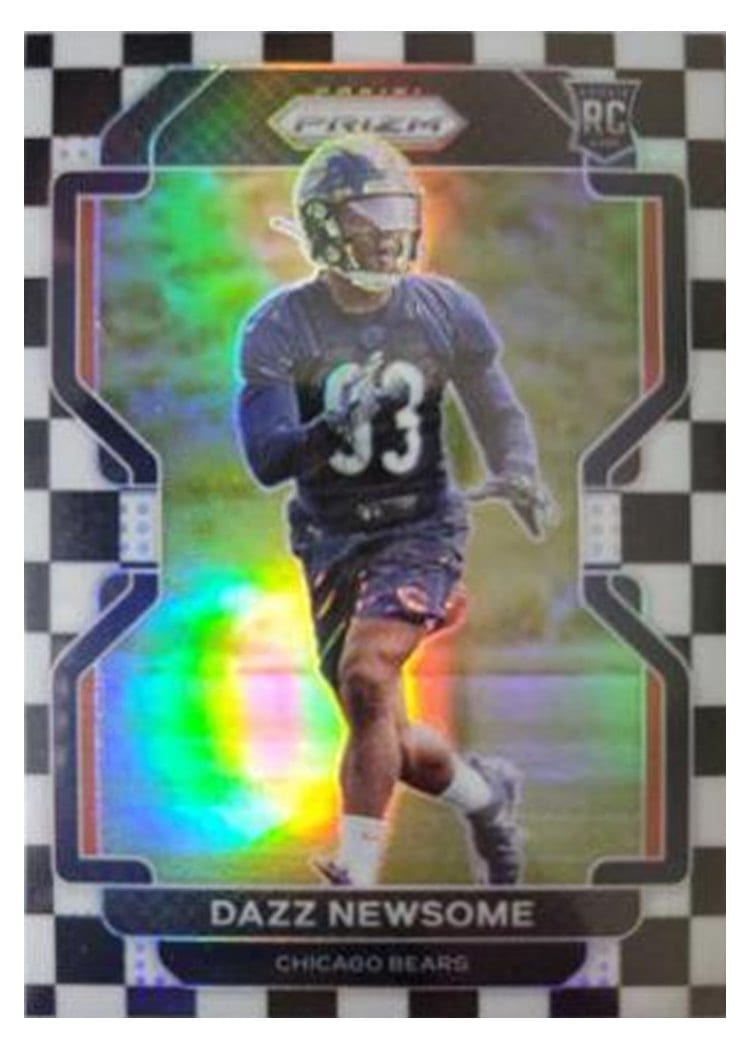 2021 Panini Prizm Base Set Dazz Newsome #427 card