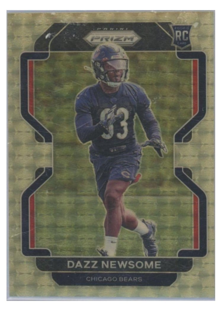 2021 Panini Prizm Base Set Dazz Newsome #427 card