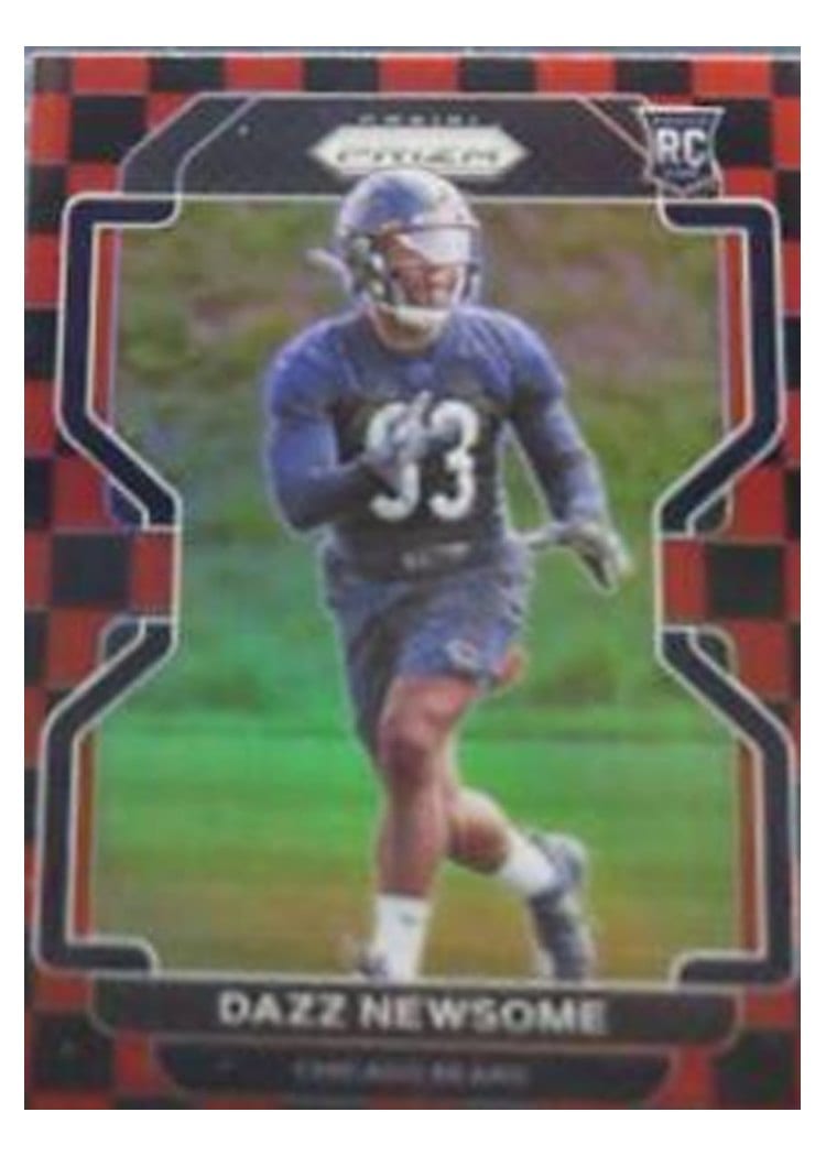 2021 Panini Prizm Base Set Dazz Newsome #427 card