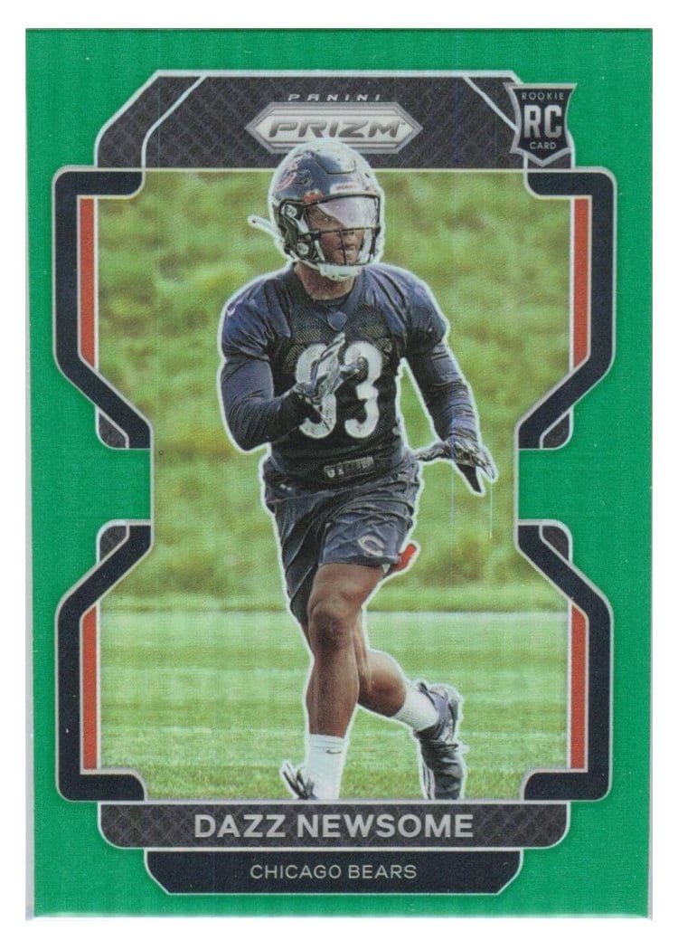 2021 Panini Prizm Base Set Dazz Newsome #427 card