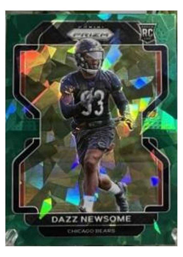 2021 Panini Prizm Base Set Dazz Newsome #427 card