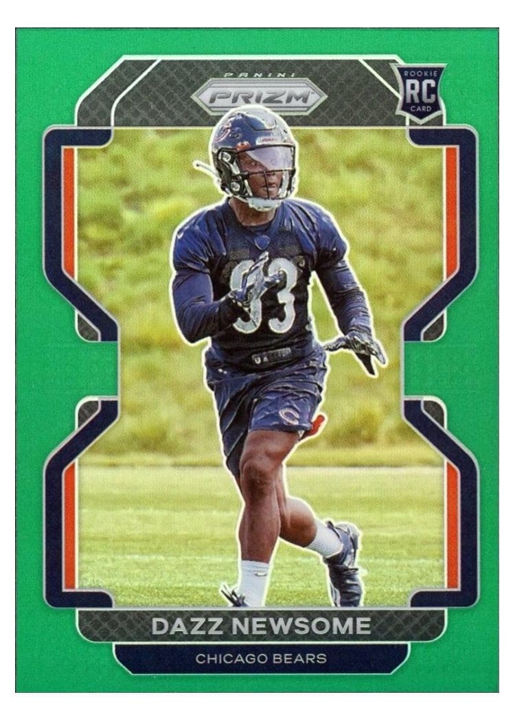 2021 Panini Prizm Base Set Dazz Newsome #427 card
