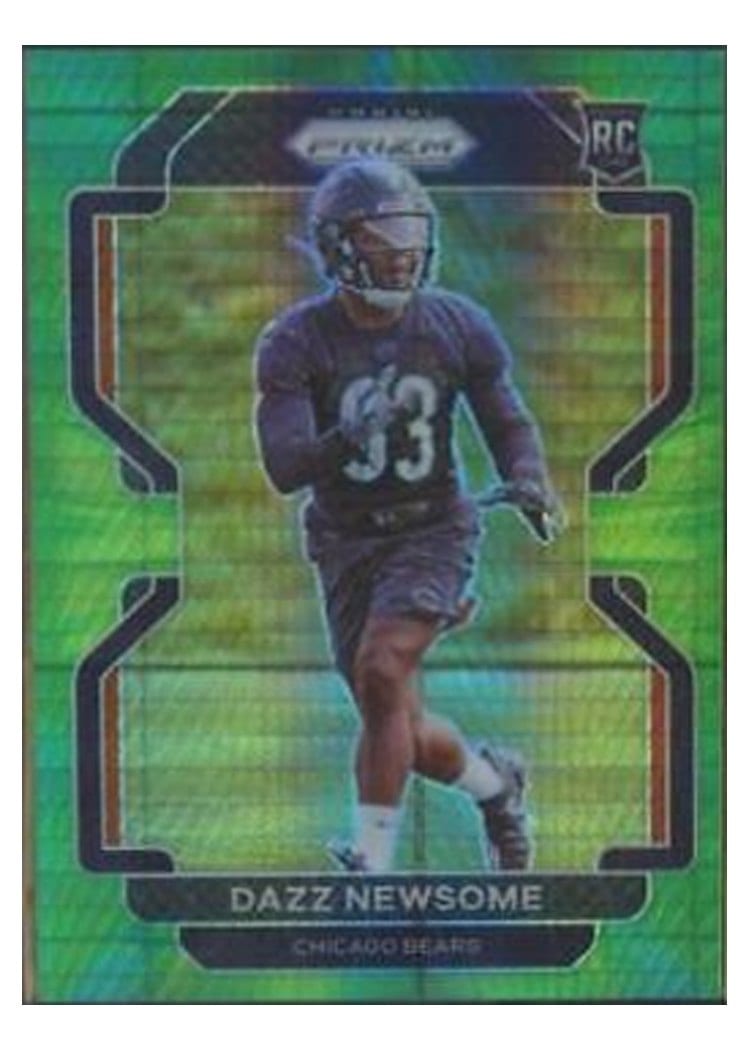 2021 Panini Prizm Base Set Dazz Newsome #427 card