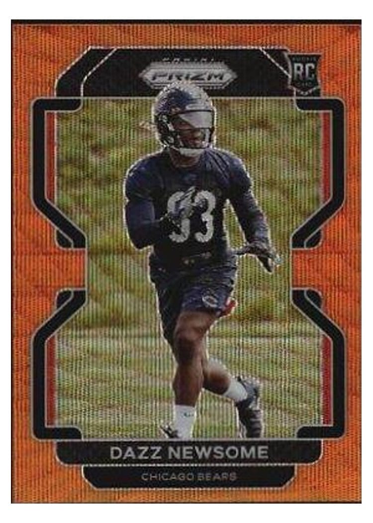 2021 Panini Prizm Base Set Dazz Newsome #427 card