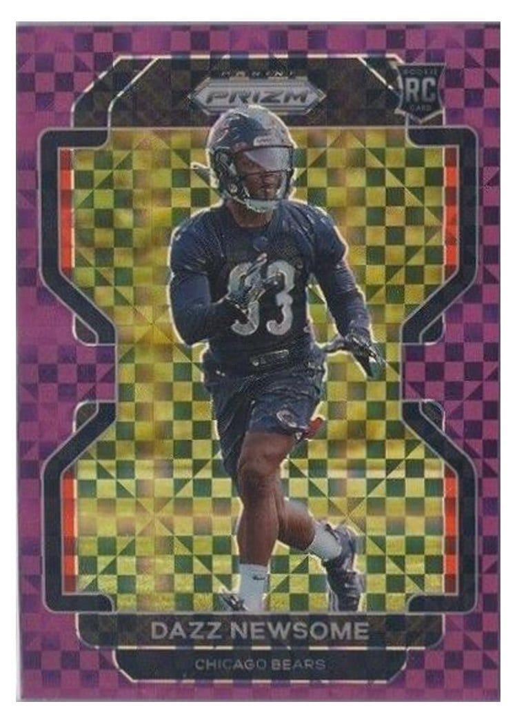 2021 Panini Prizm Base Set Dazz Newsome #427 card