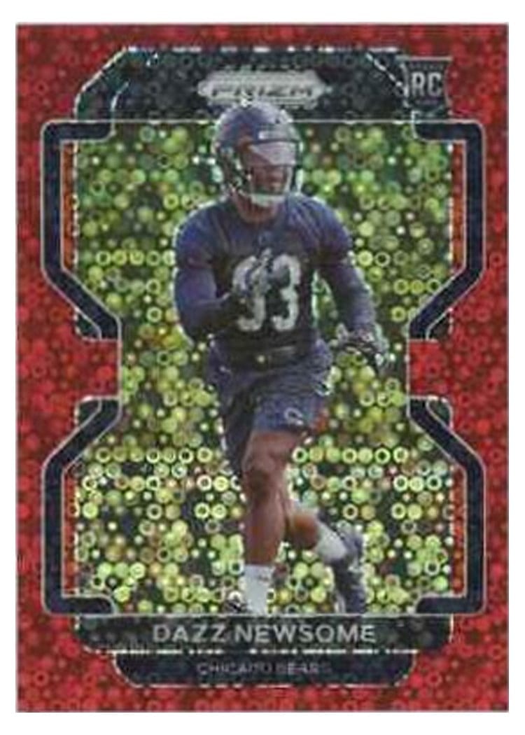 2021 Panini Prizm Base Set Dazz Newsome Red Prizm #427 card