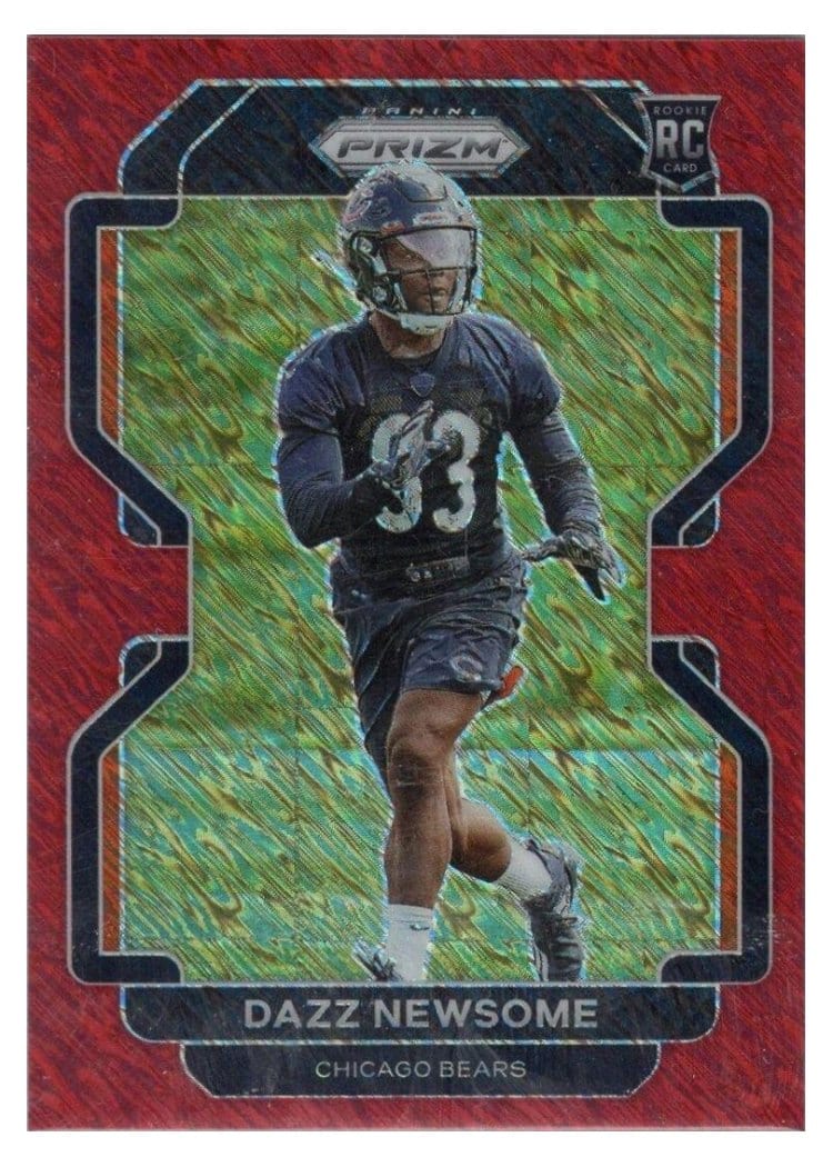 2021 Panini Prizm Base Set Dazz Newsome #427 card