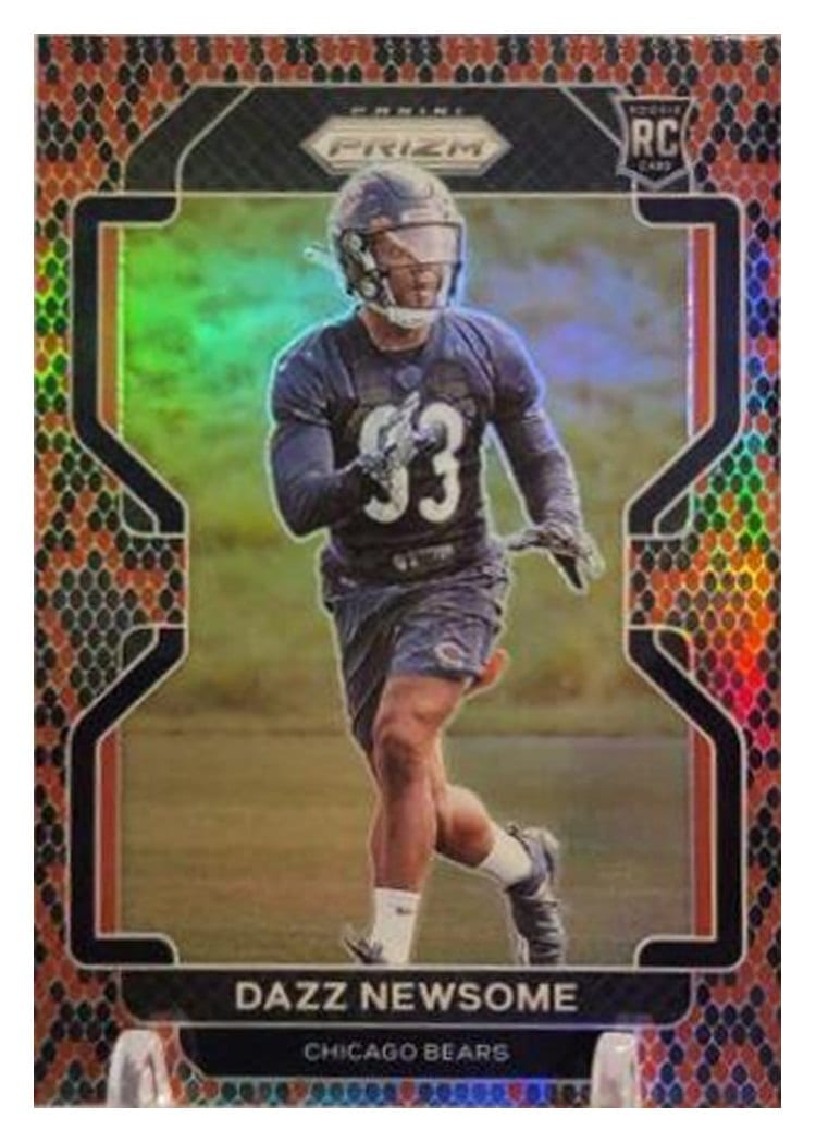 2021 Panini Prizm Base Set Dazz Newsome #427 card