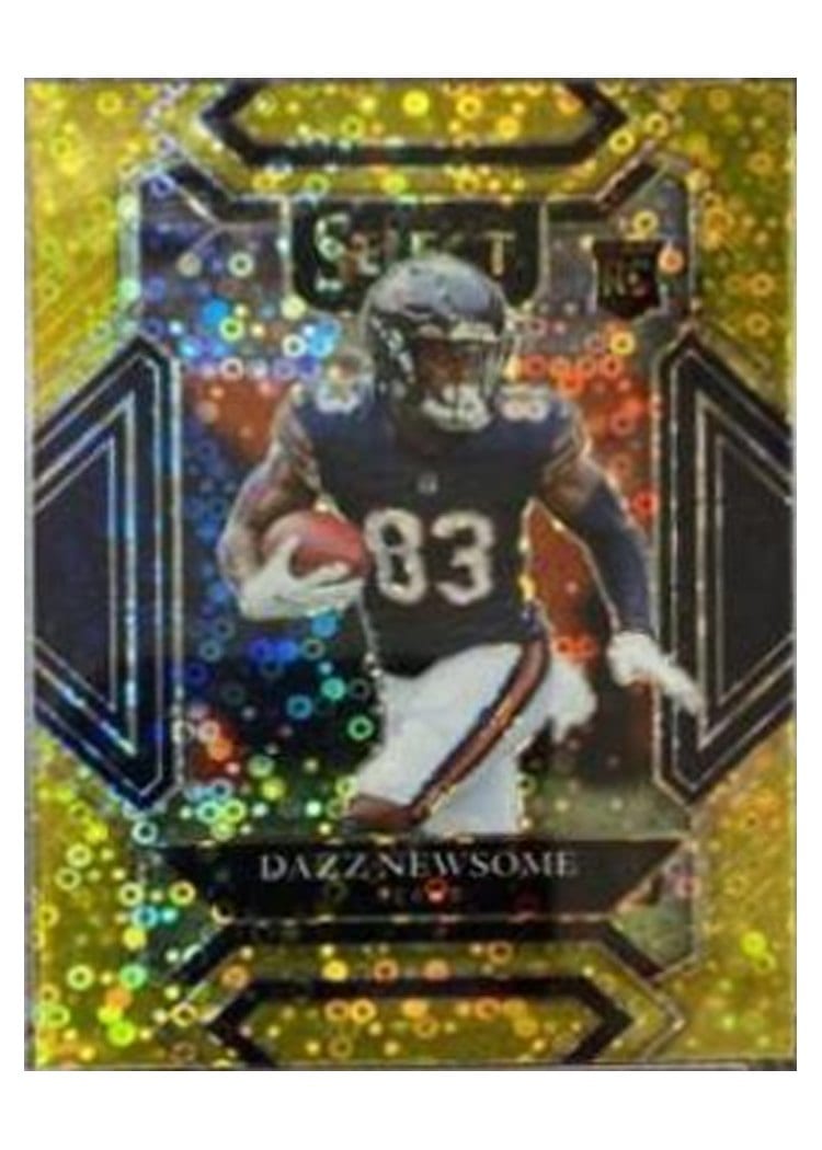 2021 Panini Select Base Set Dazz Newsome Gold Disco #298 card