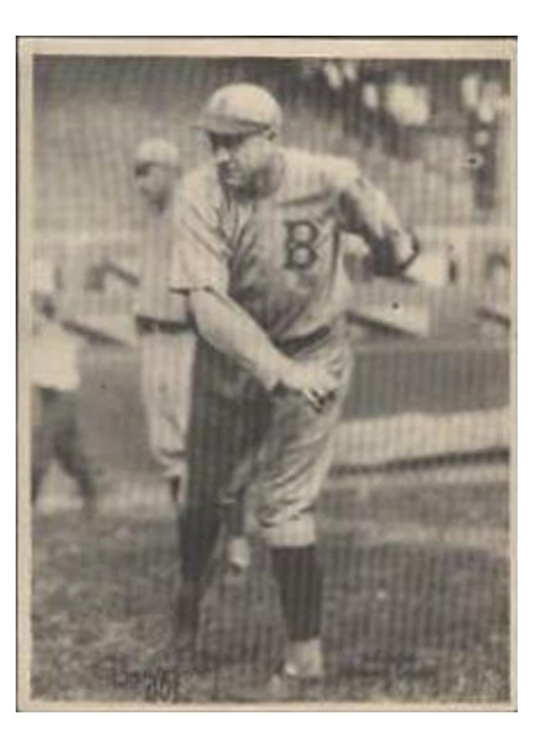 1929 R316 Kashin Publications Dazzy Vance card