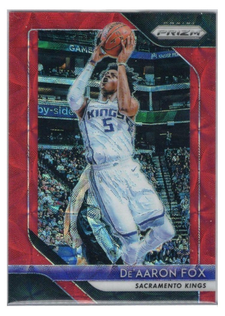 2018-19 Panini Prizm Base Set De'Aaron Fox #151 card