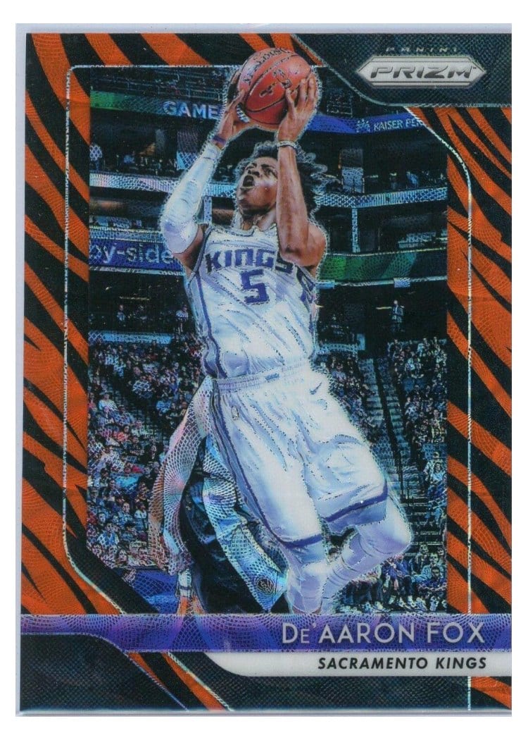 2018-19 Panini Prizm Base Set De'Aaron Fox #151 card