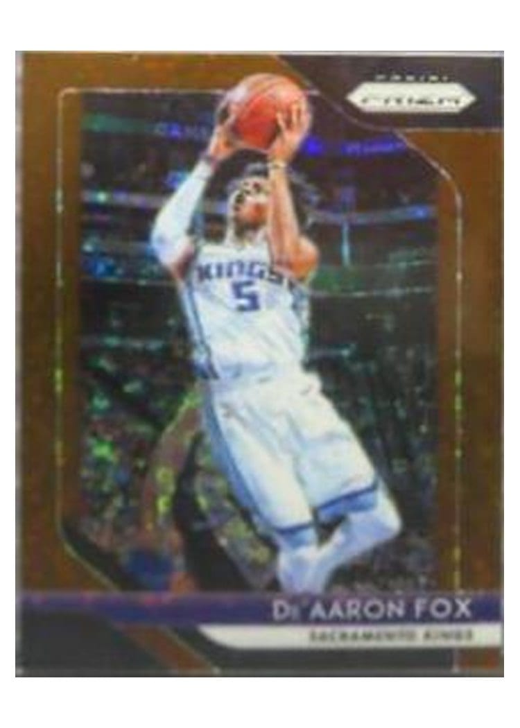 2018-19 Panini Prizm Base Set De'Aaron Fox #151 card