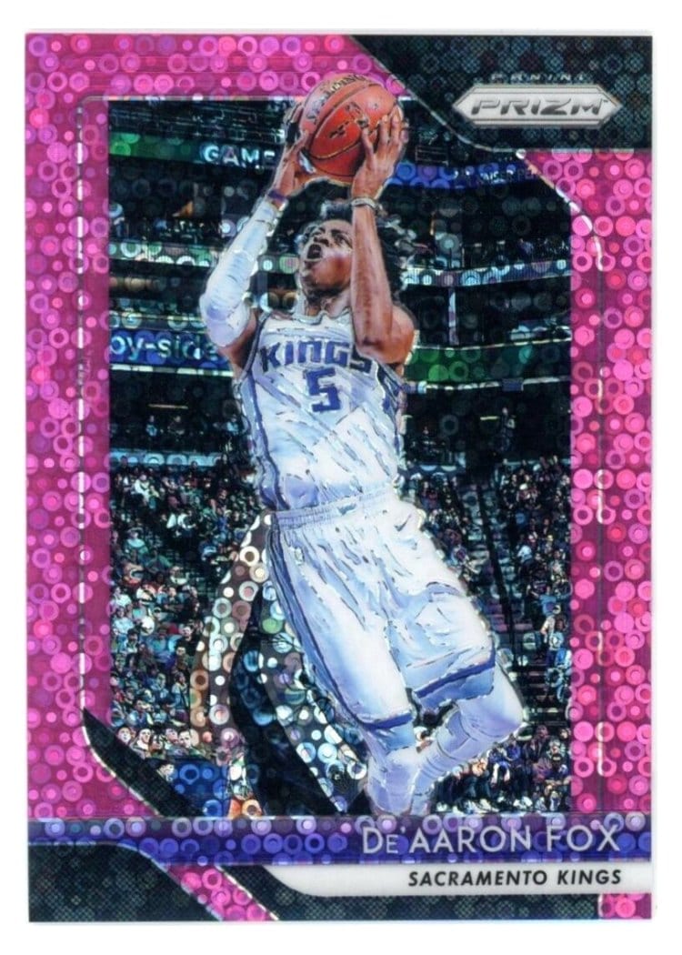 2018-19 Panini Prizm Base Set De'Aaron Fox #151 card