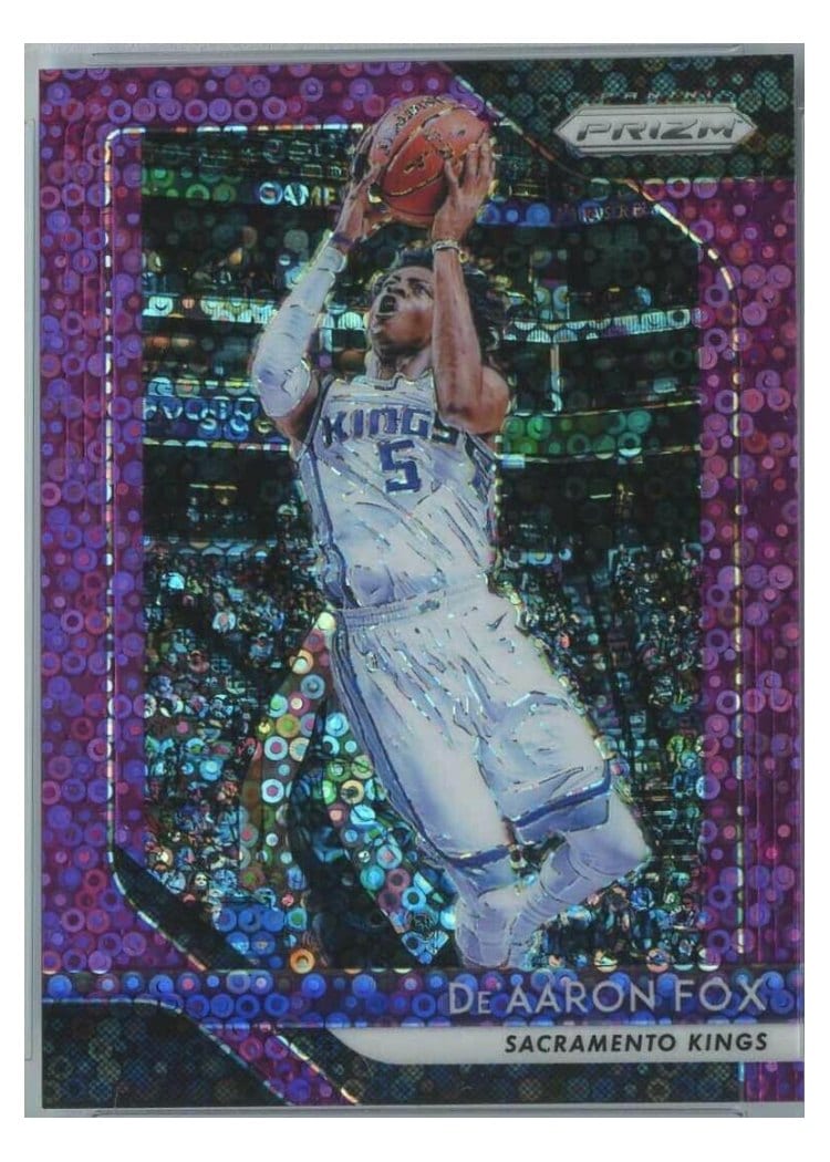 2018-19 Panini Prizm Base Set De'Aaron Fox #151 card