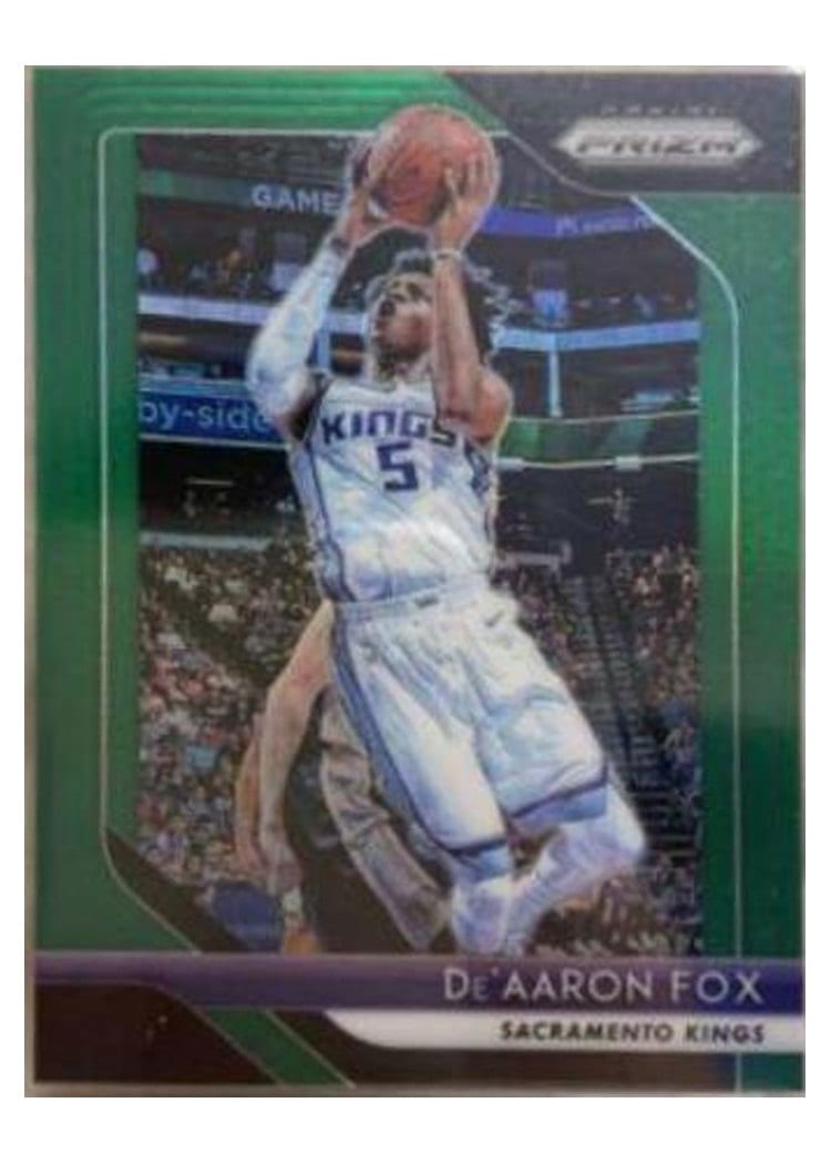 2018-19 Panini Prizm Base Set De'Aaron Fox #151 card