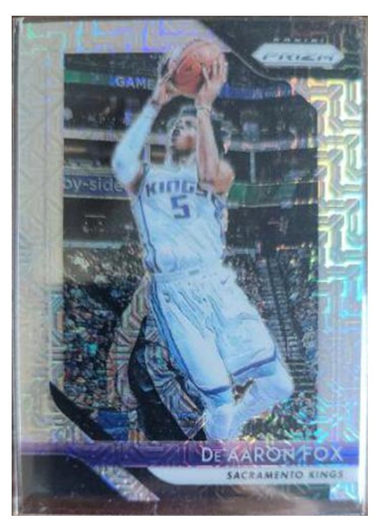 2018-19 Panini Prizm Base Set De'Aaron Fox #151 card