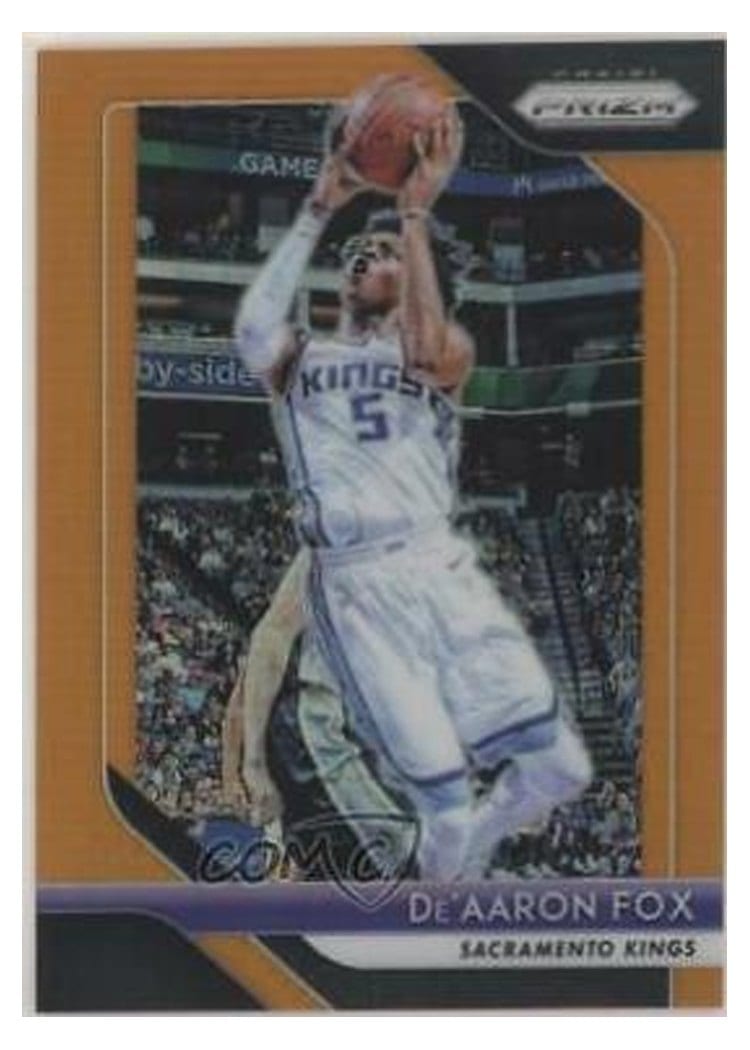 2018-19 Panini Prizm Base Set De'Aaron Fox #151 card