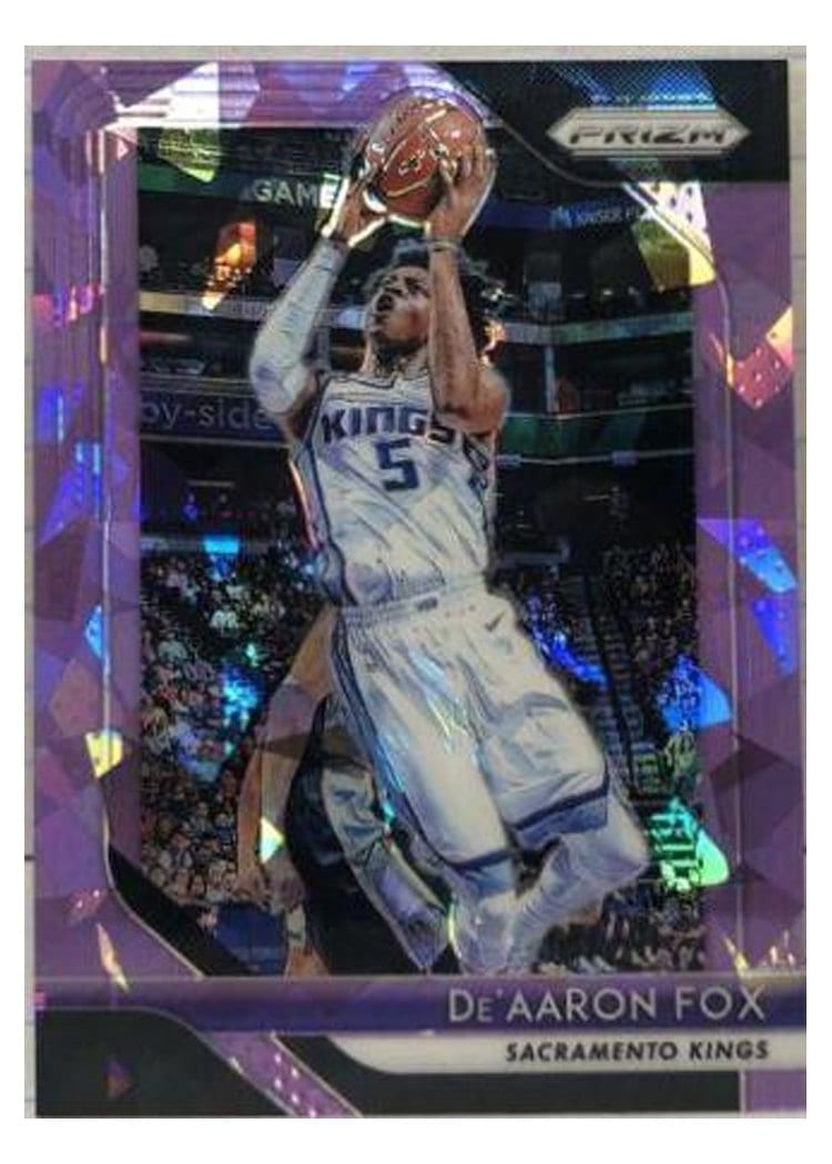 2018-19 Panini Prizm Base Set De'Aaron Fox #151 card