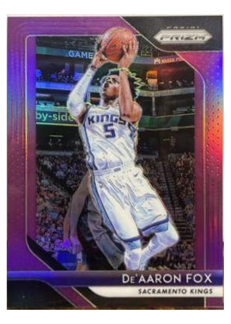 2018-19 Panini Prizm Base Set De'Aaron Fox #151 card