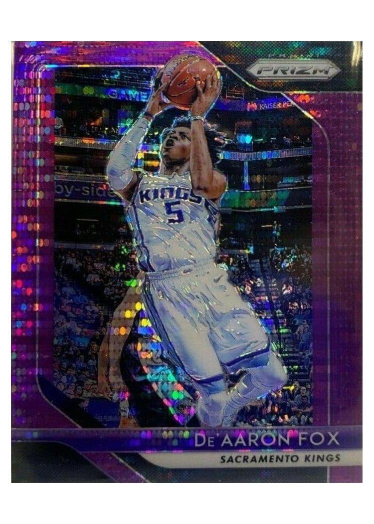 2018-19 Panini Prizm Base Set De'Aaron Fox #151 card