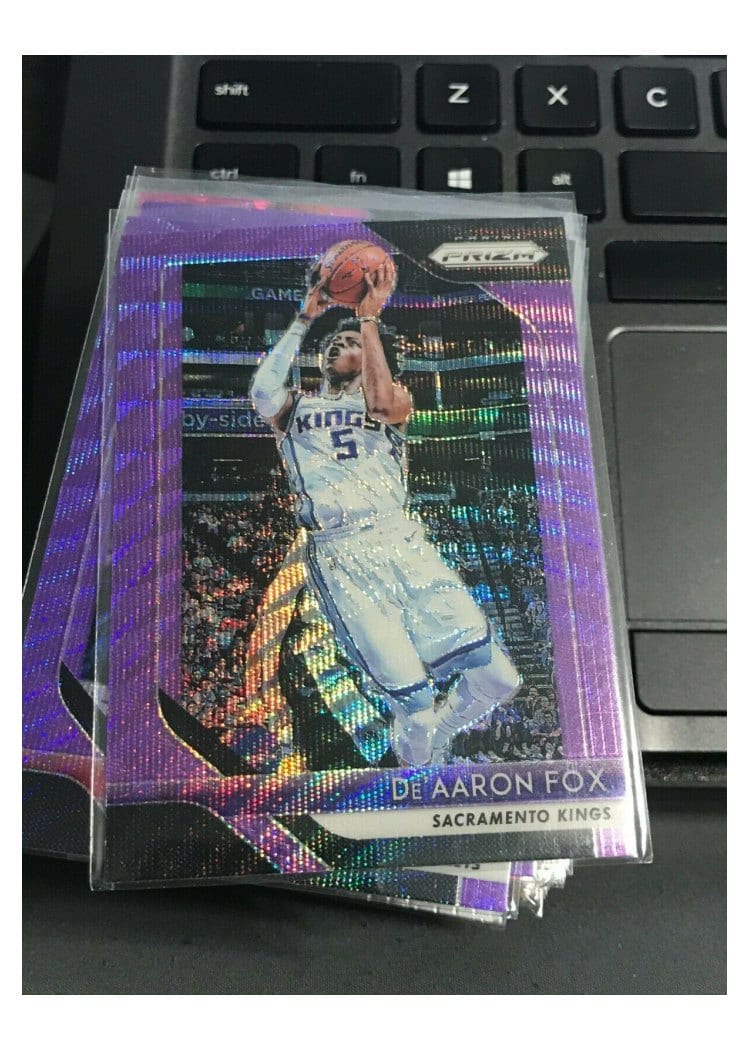 2018-19 Panini Prizm Base Set De'Aaron Fox #151 card