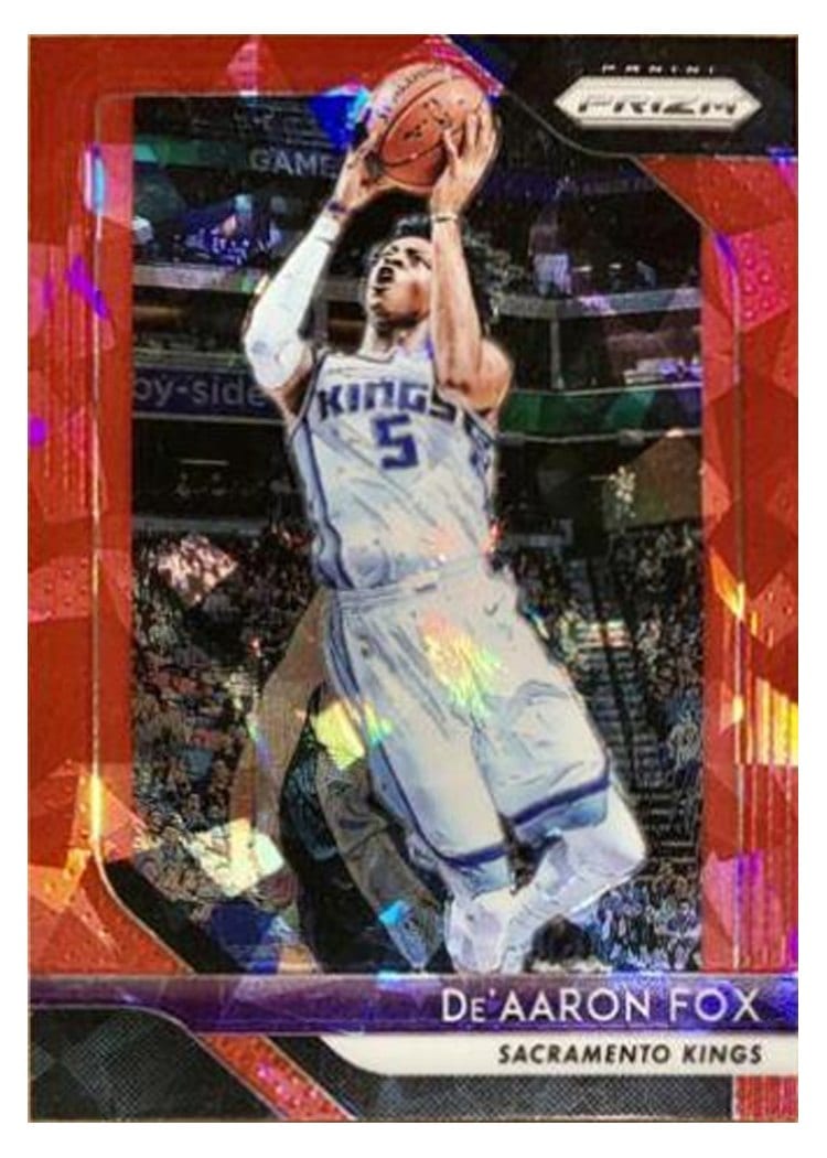 2018-19 Panini Prizm Base Set De'Aaron Fox #151 card