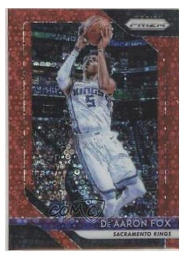 2018-19 Panini Prizm Base Set De'Aaron Fox #151 card