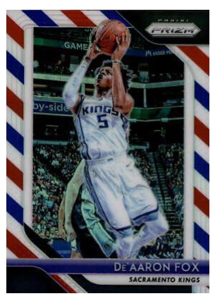 2018-19 Panini Prizm Base Set De'Aaron Fox #151 card