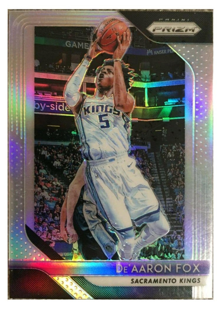 2018-19 Panini Prizm Base Set De'Aaron Fox #151 card