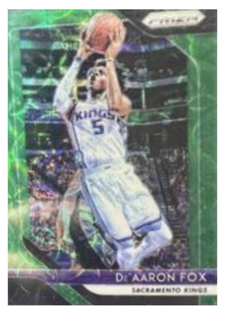 2018-19 Panini Prizm Base Set De'Aaron Fox #151 card